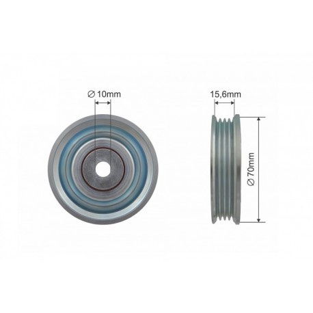 Rola intinzator CUREA TRANSMISIE SUZUKI SPLASH 08-15, pentru OPEL AGILA 08-15 17530-82J00