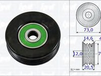 Rola intinzator,curea transmisie TOYOTA COROLLA hatchback (_E10_), TOYOTA COROLLA limuzina (_E9_), TOYOTA COROLLA hatchback (_E9_) - IPD 15-3727