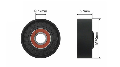 ROLA INTINZATOR CUREA TRANSMISIE, TOYOTA Rav 