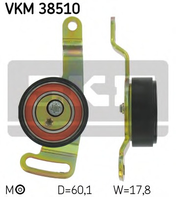 Rola intinzator curea transmisie # VKM 38510 # SKF