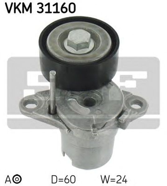 Rola intinzator curea transmisie VW BEETLE 5C1 SKF VKM31160