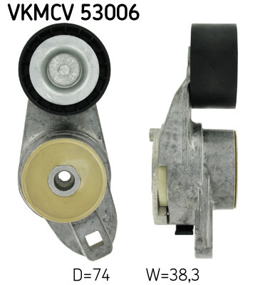 Rola intinzator curea transmisie # Vw Crafter 2011 2012 2013 2014 2015 2016 # VKMCV 53006 # SKF