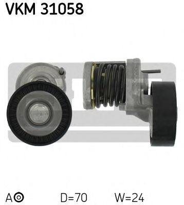 Rola intinzator curea transmisie VW MULTIVAN Mk V