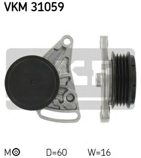 Rola intinzator curea transmisie VW PASSAT 3B2 SKF VKM31059