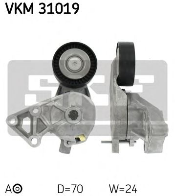 Rola intinzator curea transmisie VW1,9TD - Cod intern: W20034840 - LIVRARE DIN STOC in 24 ore!!!