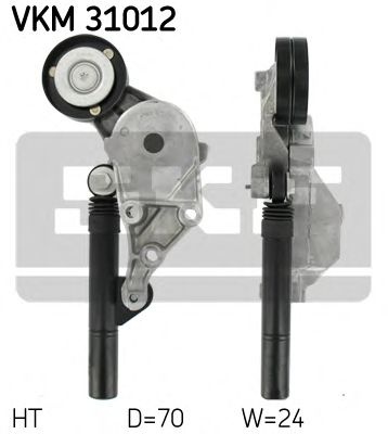 Rola intinzator curea transmisie VW1,9TD - Cod intern: W20034837 - LIVRARE DIN STOC in 24 ore!!!