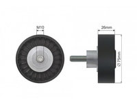 Rola Intinzator Curea Vectransmisie, Audi A4 B7, 500007