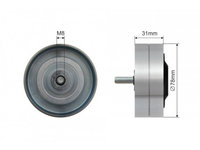 Rola Intinzator Curea Vectransmisie, Audi A8 D3 (4E2, 500277