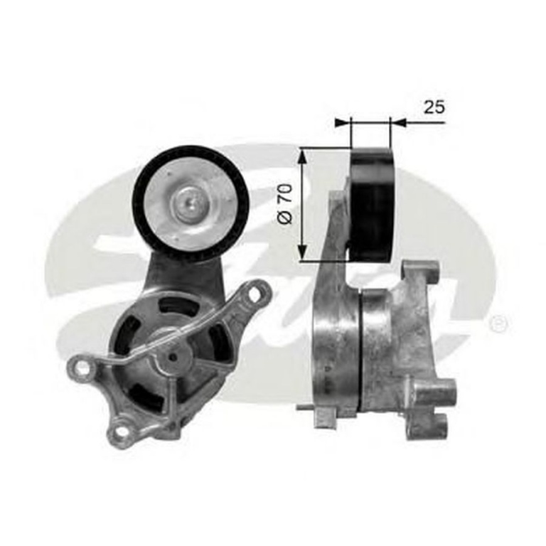 Rola Intinzator curea VW EOS 1F7 1F8 GATES T39084