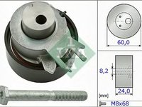 Rola Intinzator curea VW GOLF IV 1J1 INA 531031710