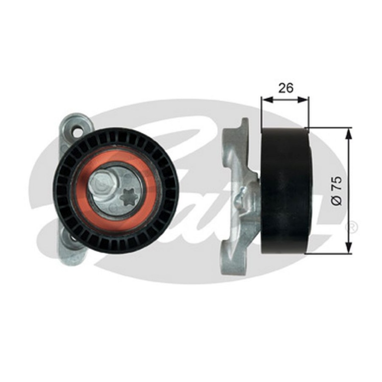 Rola Intinzator curea VW LOAD UP US GATES T39345