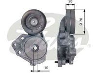 Rola Intinzator curea VW PASSAT CC 357 GATES T39173