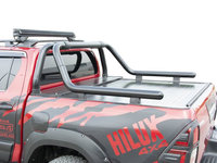 ROLLBAR Toyota Hilux Cobra 60 negru 2015 și mai târziu - NOU