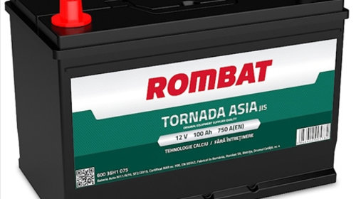 Rombat tornada plus pe stanga 100ah