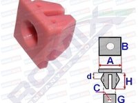 ROMIX Elemente de fixare FIAT CINQUECENTO / FIAT FIORINO