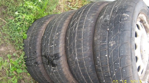 Roti complete iarna 185 60 r14 si 185 65 r14 jante vw 4x100,