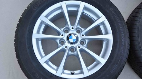 Roti Iarna 16 inch Originale BMW Seria 3 F30 F31 Seria 4 F32 F33 F36 Continental 205/60/R16 Runflat