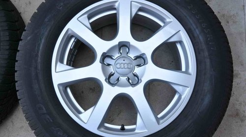 Roti Iarna 17 inch Originale Audi Q5 8R Dunlop 235/65 R17