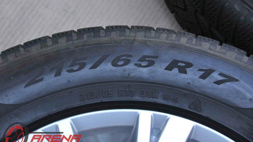 Roti Iarna 17 inch Originale VW Tiguan 2 5NA Pirelli 215/65 R17
