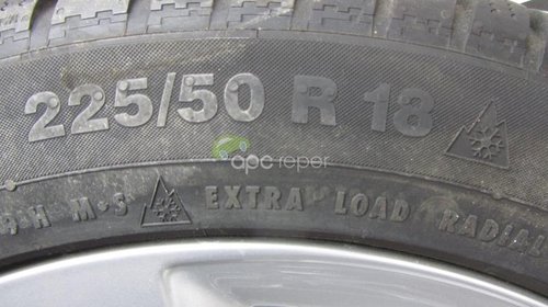 Roti Iarna 18'' Originale Audi A6 4G / A7 225/50R18 Continental WinterContact