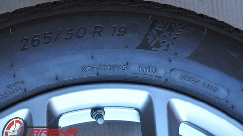 Roti Iarna 19 inch BMW X5 G05 X6 G06 Michelin 265/50 R19 Runflat