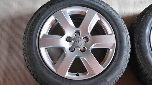 ROTI IARNA ORIGINALE AUDI A6 4G C7 Pirelli Sottozero 225/55/R17