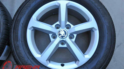 Roti Vara 16 inch Originale Skoda Superb 3 Karoq Bridgestone 215/60 R16