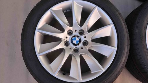 Roti Vara 18 inch Originale BMW Seria 5 6 F10 F11 F12 F13 Dunlop 245/45 R18 fata si 275/40 R18 spate