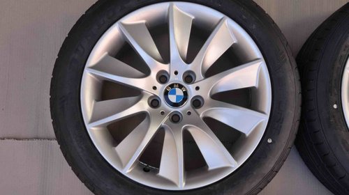 Roti Vara 18 inch Originale BMW Seria 5 6 F10 F11 F12 F13 Dunlop 245/45 R18 fata si 275/40 R18 spate