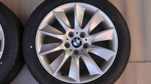 Roti Vara 18 inch Originale BMW Seria 5 6 F10 F11 F12 F13 Dunlop 245/45 R18 fata si 275/40 R18 spate