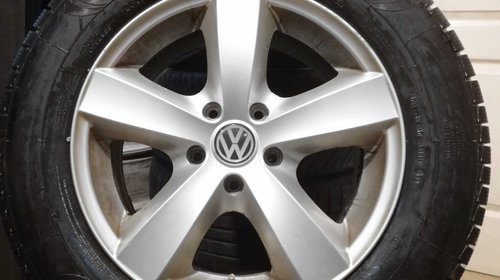 Roti Volkswagen VW Touareg 2.5 TDI, Transporter T5, T6 - Jante 5x120 + anvelope 235 65 17