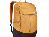 Rucsac urban cu compartiment laptop Thule LITHOS Backpack 20L, Wood Thrush/Black