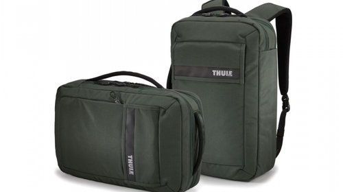 Rucsac urban cu compartiment laptop Thule Paramount 16L Racing Green