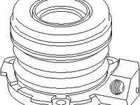 Rulment de presiune, ambreiaj OPEL VECTRA B hatchback (38_), OPEL VECTRA B (36_), OPEL VECTRA B combi (31_) - TOPRAN 205 257