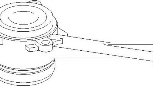 Rulment de presiune, ambreiaj VW SHARAN (7M8,