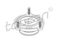 Rulment flansa amortizor PEUGEOT 407 SW 6E TOPRAN 722654