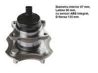 RULMENT ROATA SPATE ,CU BUTUC SI SENZ ABS INTEGRAT-- PENTRU TOYOTA YARIS 424500d010