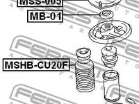 Rulment sarcina amortizor MITSUBISHI LANCER SPORTBACK (CX_A) - OEM - FEBEST: FSTMB-01|MB-01 - Cod intern: W02335020 - LIVRARE DIN STOC in 24 ore!!!