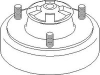 Rulment sarcina suport arc BMW 7 limuzina (E32) - TOPRAN 500 046