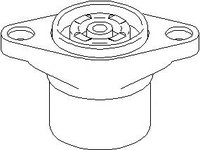 Rulment sarcina suport arc VW PASSAT limuzina (3B2), AUDI A6 limuzina (4B2, C5), VW PASSAT Variant (3B5) - TOPRAN 108 602