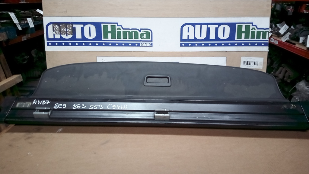 Rulou portbagaj negru AUDI A4 B7 2004-2008 (cod culoare 94H)