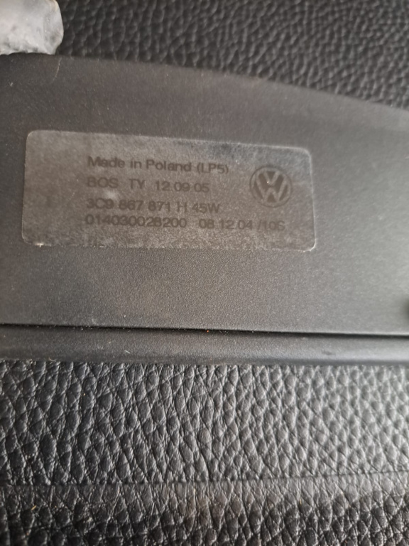 Rulou portbagaj , VW PASSAT B6 BMP, 2005