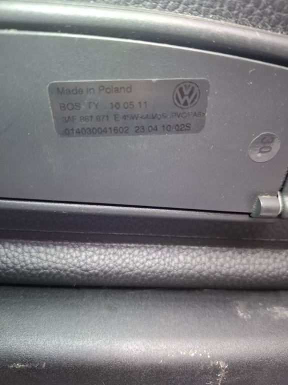 RULOU PORTBAGAJ VW PASSAT B7 Variant AN 