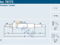 Saiba arc 820 313 TOPRAN pentru Kia Rio