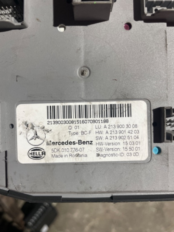 Sam fata Mercedes ,c class w205, s class w213 cod A2139003208 sau a2139002808 sau a2139003008 sau a2139006609