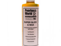 Sampon Auto Poorboy's World Super Slick &amp; Wax 473ML PB-SSAW-16