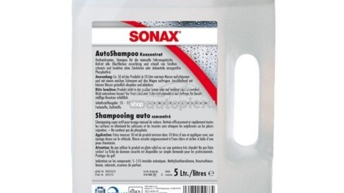 Sampon concentrat pentru luciu SONAX 5 L SO31