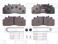 Sbp set placute frana pt daf lf 55, saf skrb,skrlb,skrs,skrz