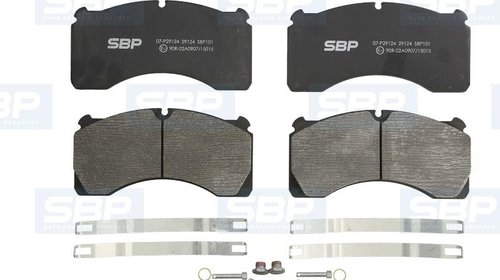 Sbp set placute frana pt meritor dupa 98-