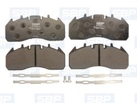 Sbp set placute frana pt renault magnum,premium 2,volvo fe, fm, fmx 2